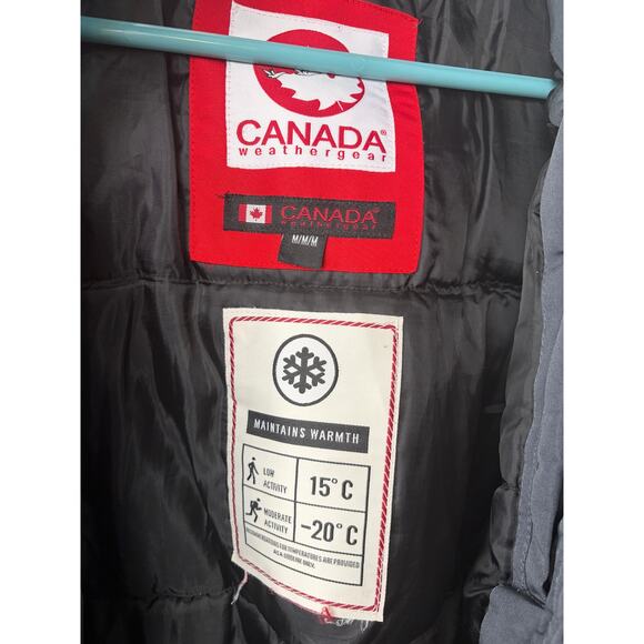 Canada Weather Gear Men’s Parka – Gray – Size M - Picture 4 of 9